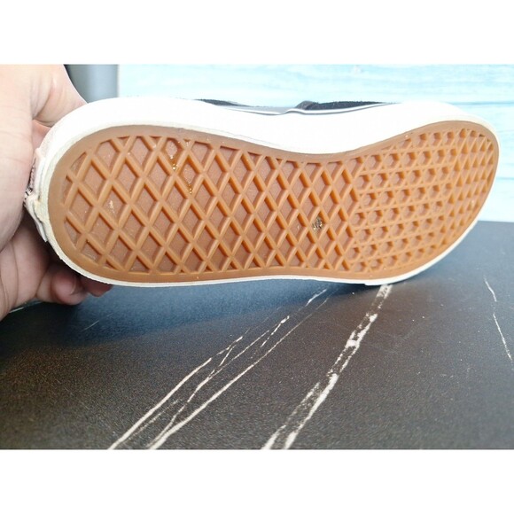 Vans Classic Slip On Black Grey Flame Skate Shoes Size 6 main image 4